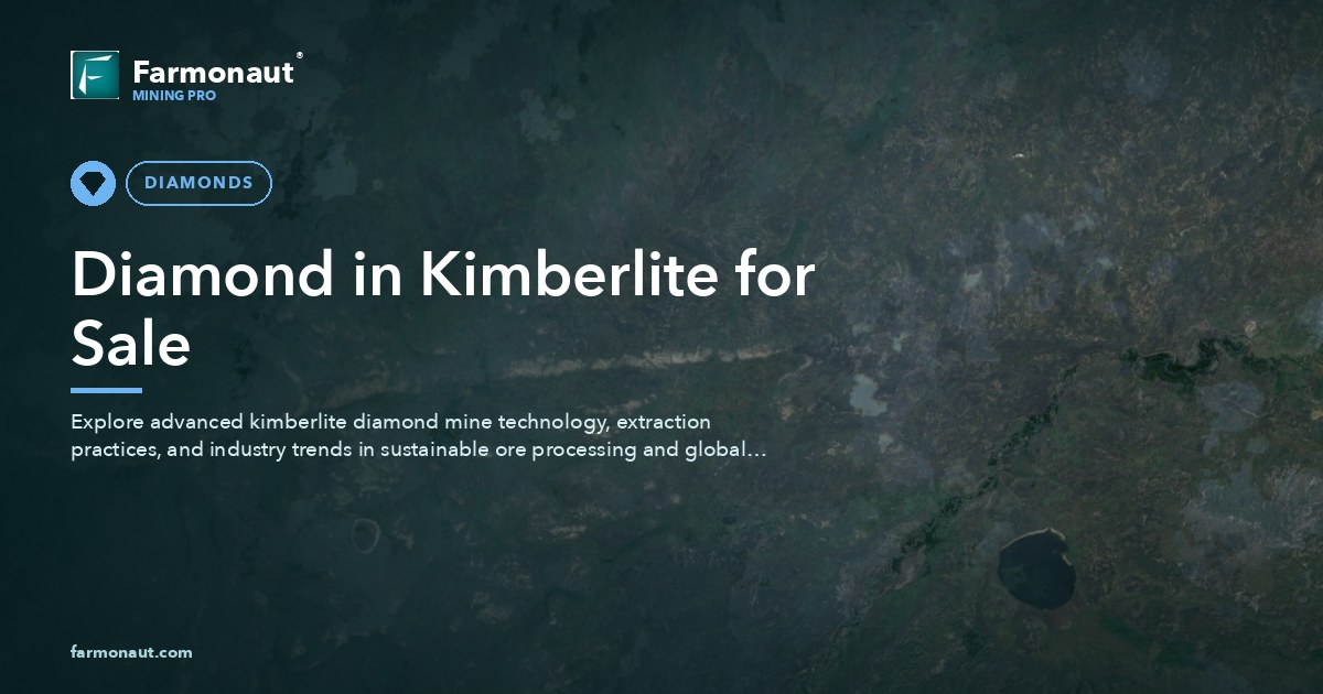 Diamond In Kimberlite For Sale