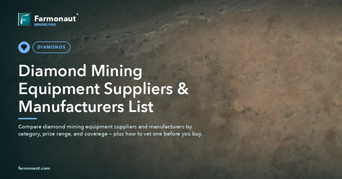 Diamond Mining Equipment Suppliers &Amp; Manufacturers List