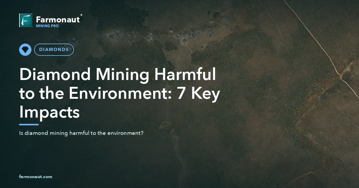 Diamond Mining Harmful To The Environment: 7 Key Impacts