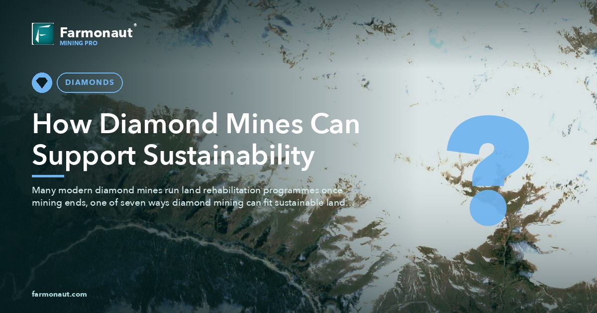 How Diamond Mines Can Support Sustainability