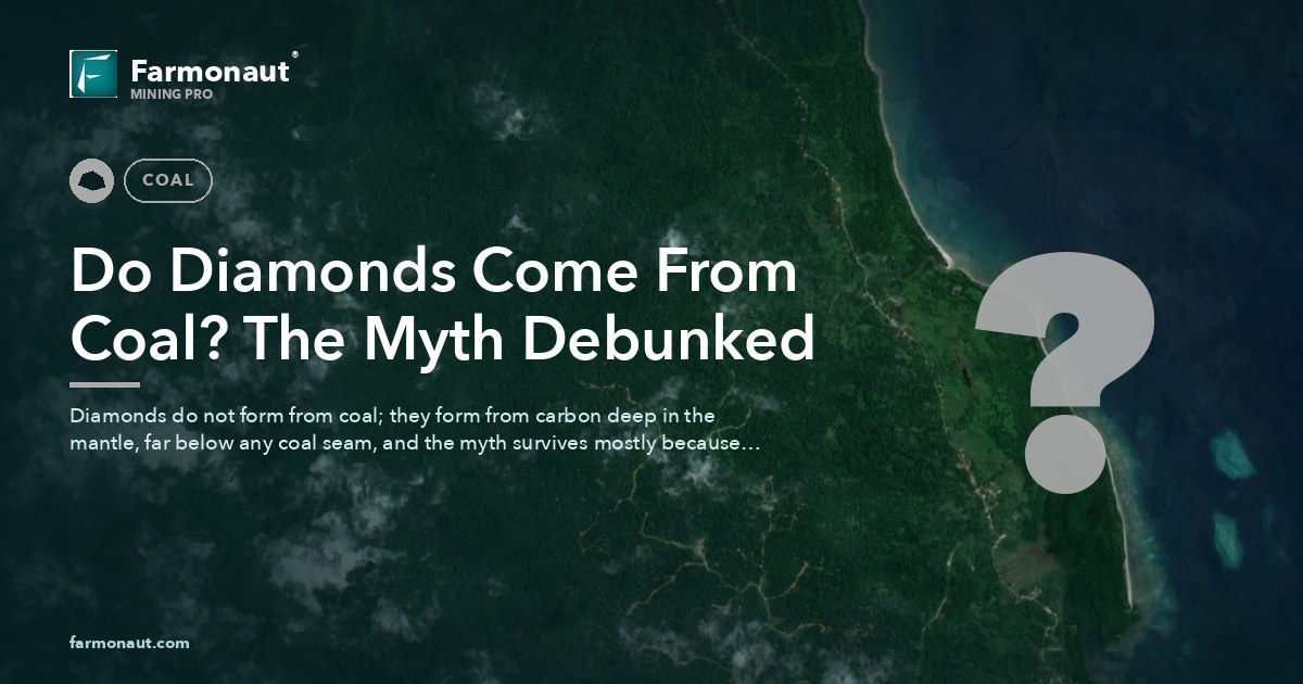 Do Diamonds Come From Coal? The Myth Debunked
