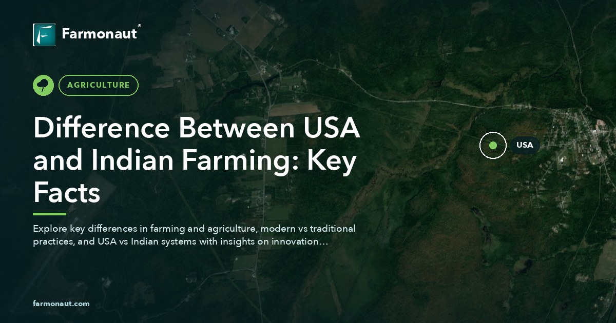 Difference Between Usa And Indian Farming: Key Facts