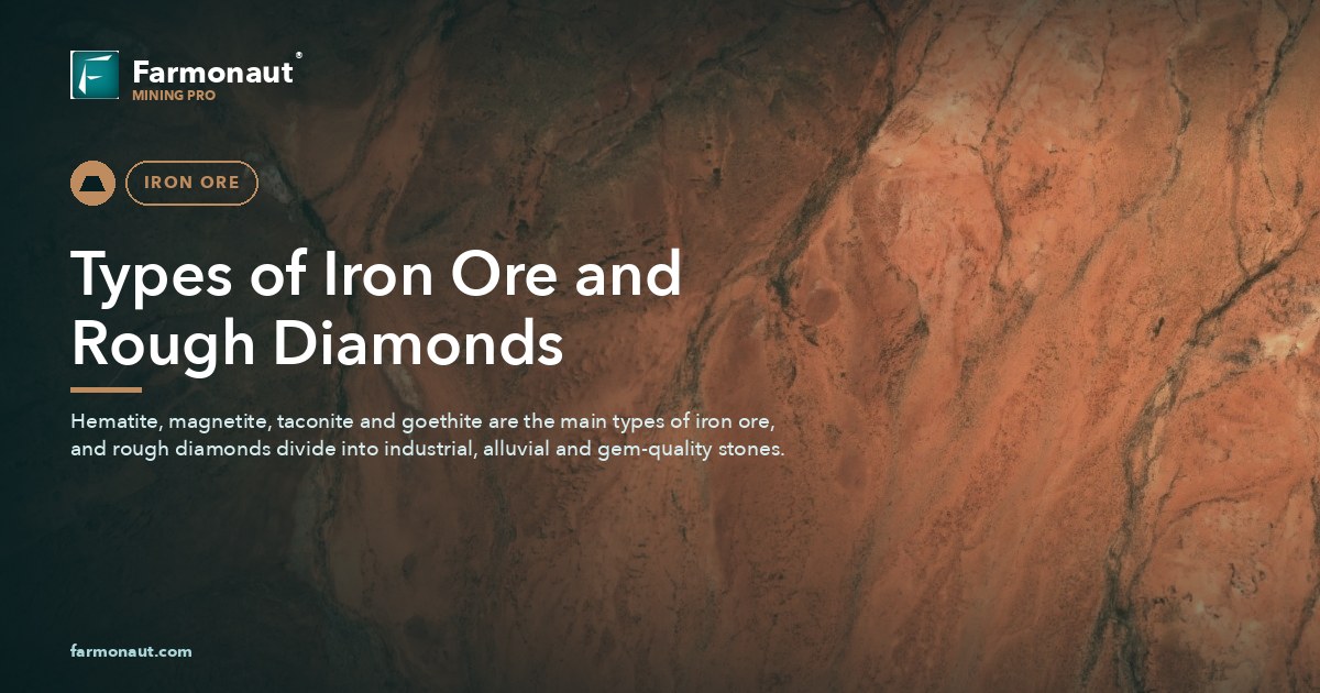 Types Of Iron Ore And Rough Diamonds