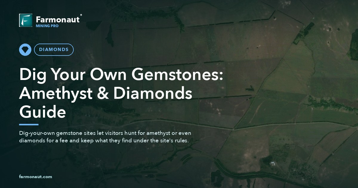 Dig Your Own Gemstones: Amethyst &Amp; Diamonds Guide