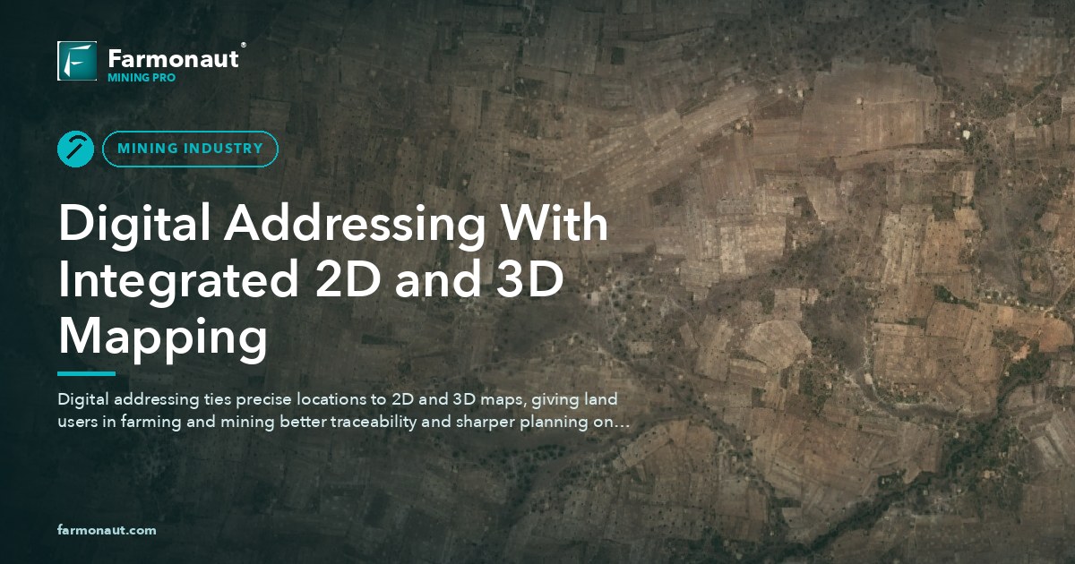 Digital Addressing With Integrated 2D And 3D Mapping
