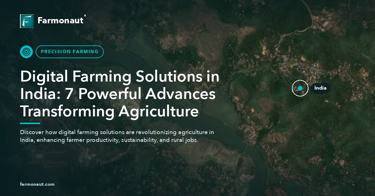 Digital Farming Solutions In India: 7 Powerful Advances Transforming Agriculture