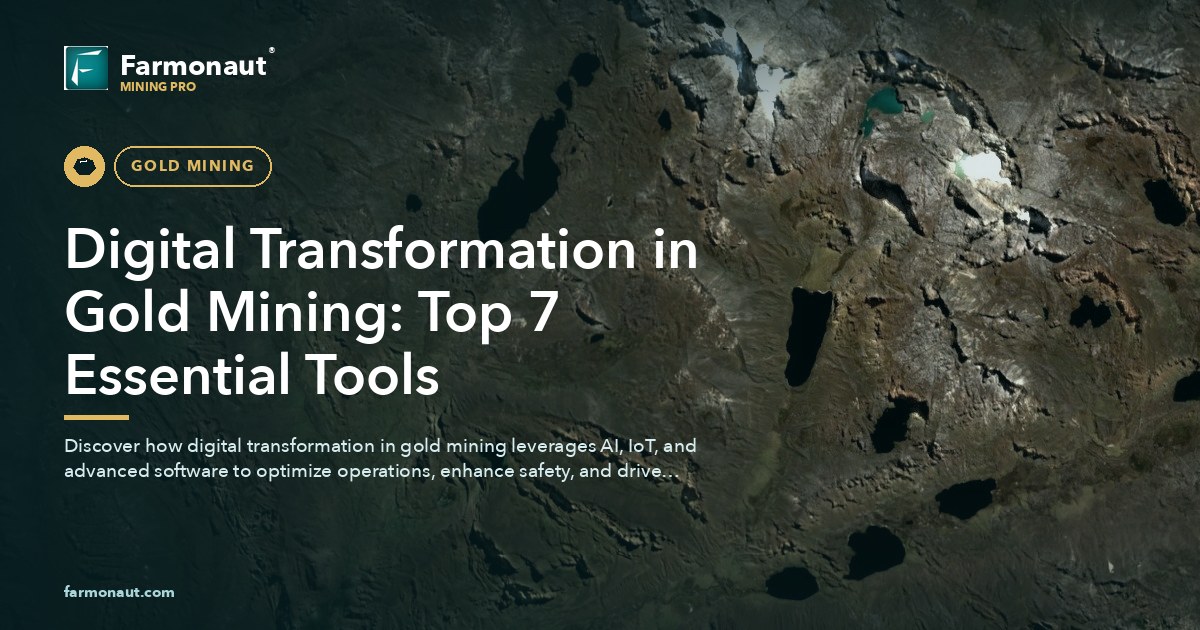Digital Transformation In Gold Mining: Top 7 Essential Tools 149 Digital Transformation In Gold Mining: Top 7 Essential Tools