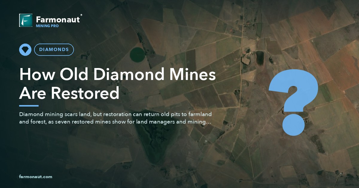 How Old Diamond Mines Are Restored