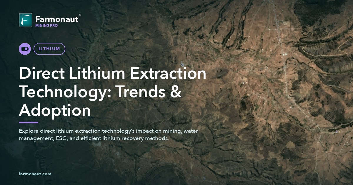 Direct Lithium Extraction Technology: Trends &Amp; Adoption
