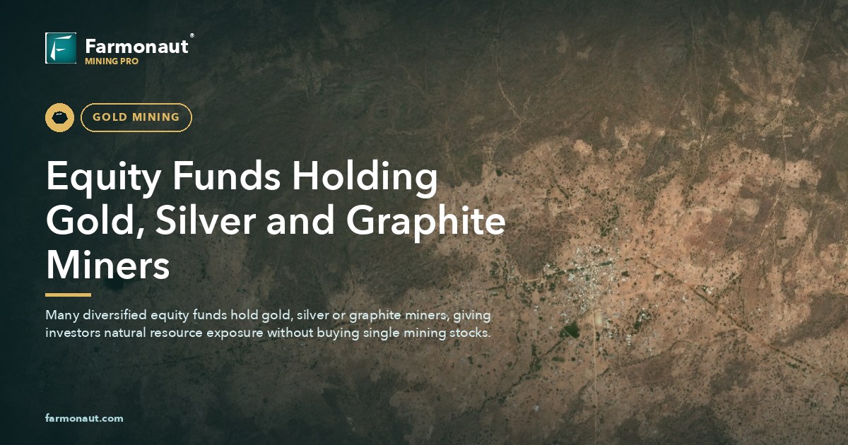 Equity Funds Holding Gold, Silver And Graphite Miners