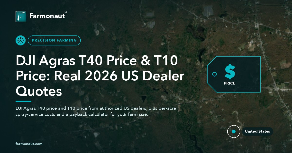 Dji Agras T40 Price &Amp; T10 Price: Real 2026 Us Dealer Quotes