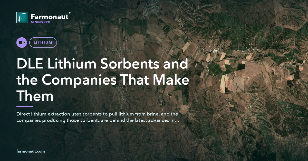 Dle Lithium Sorbents And The Companies That Make Them
