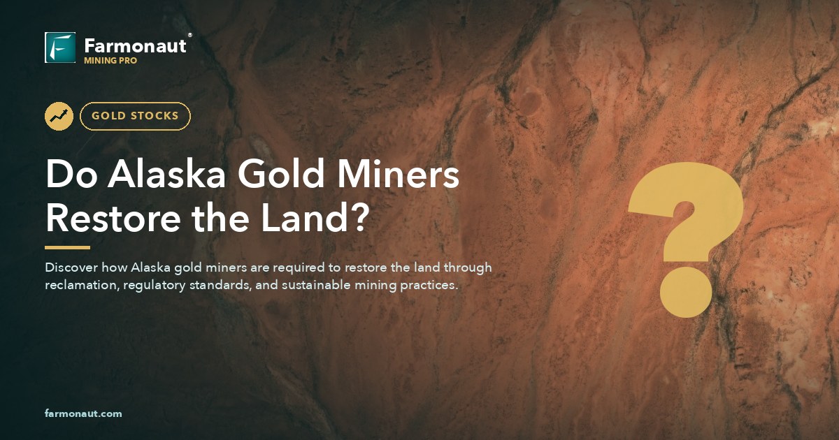 Do Alaska Gold Miners Restore The Land?