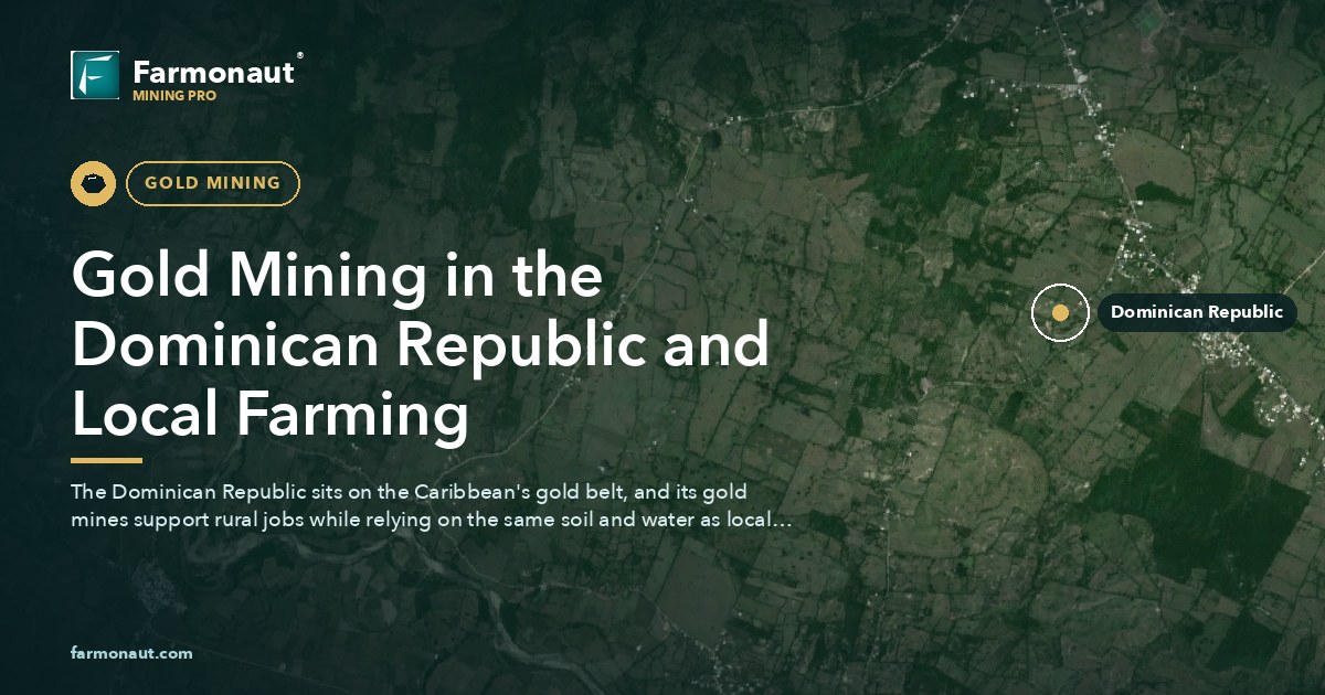 Gold Mining In The Dominican Republic And Local Farming