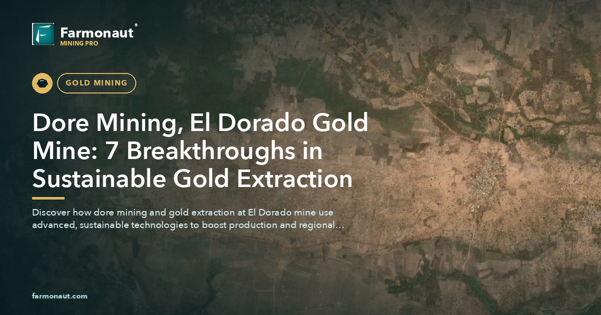Dore Mining, El Dorado Gold Mine: 7 Breakthroughs In Sustainable Gold Extraction