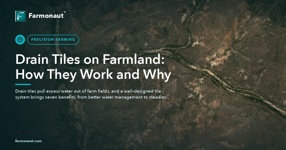 Drain Tiles On Farmland: How They Work And Why