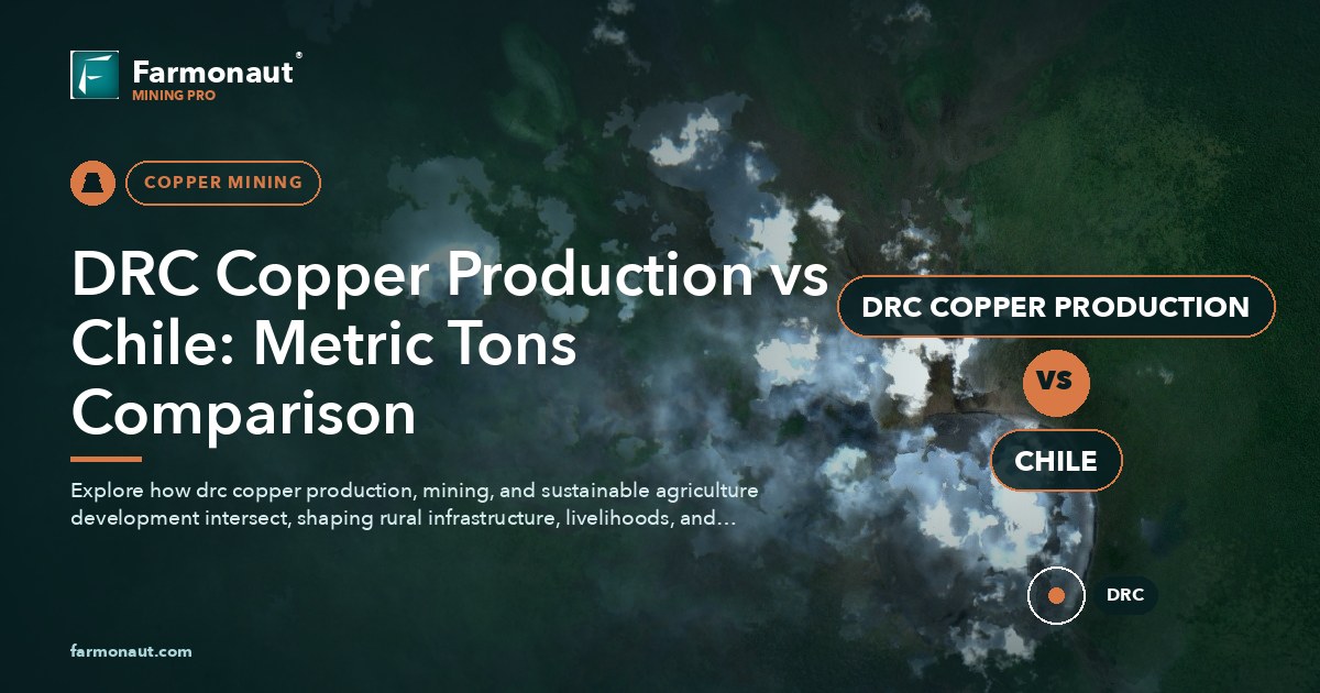 Drc Copper Production Vs Chile: Metric Tons Comparison
