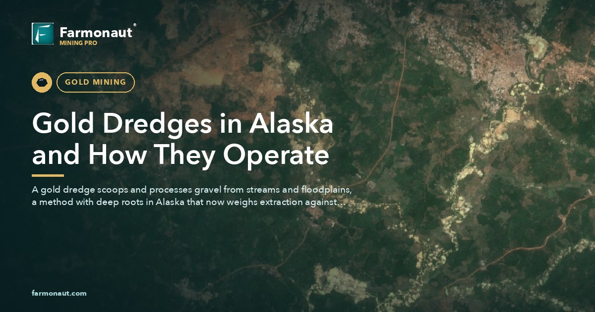 Gold Dredges In Alaska And How They Operate