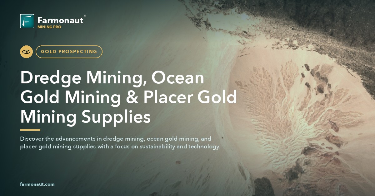 Dredge Mining, Ocean Gold Mining &Amp; Placer Gold Mining Supplies