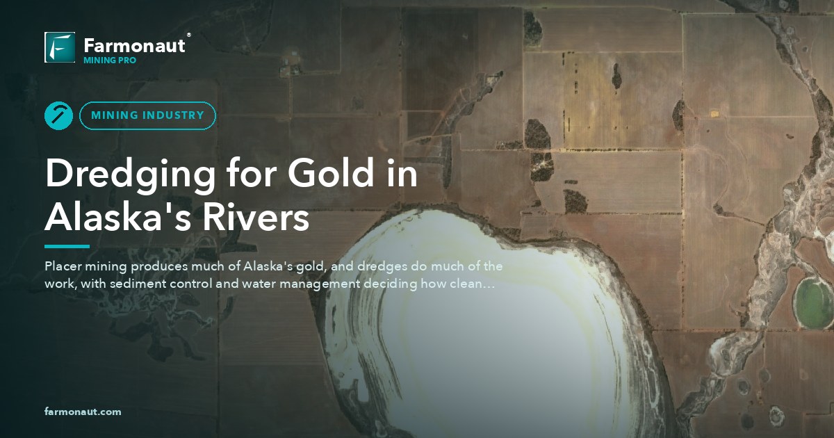 Dredging For Gold In Alaska'S Rivers