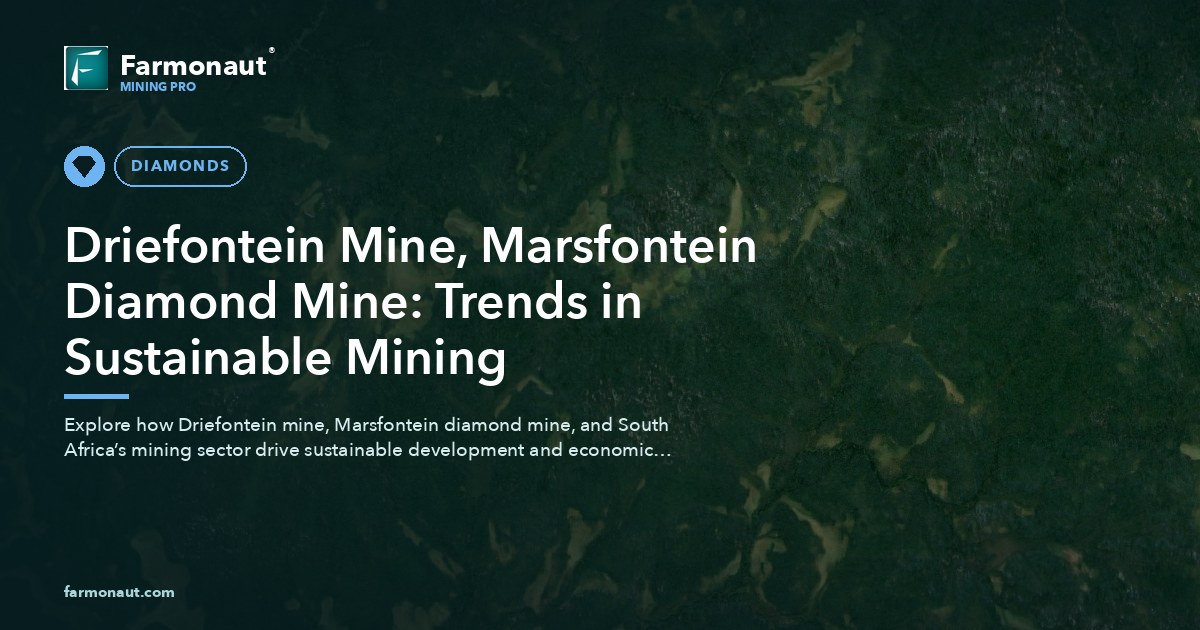 Driefontein Mine, Marsfontein Diamond Mine: Trends In Sustainable Mining