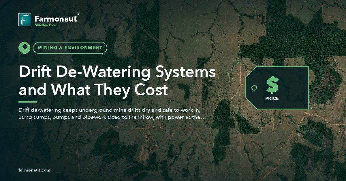 Drift De-Watering Systems And What They Cost
