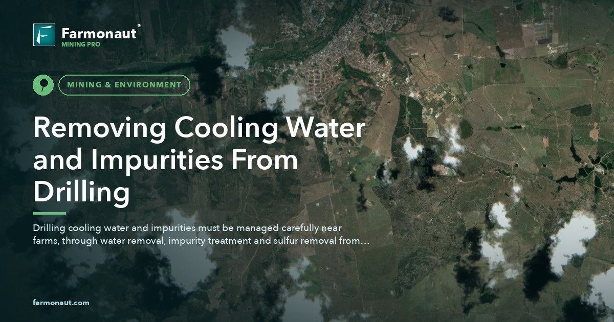 Removing Cooling Water And Impurities From Drilling