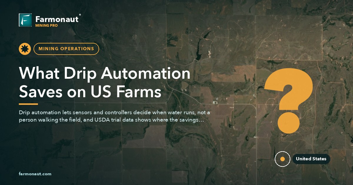 What Drip Automation Saves On Us Farms