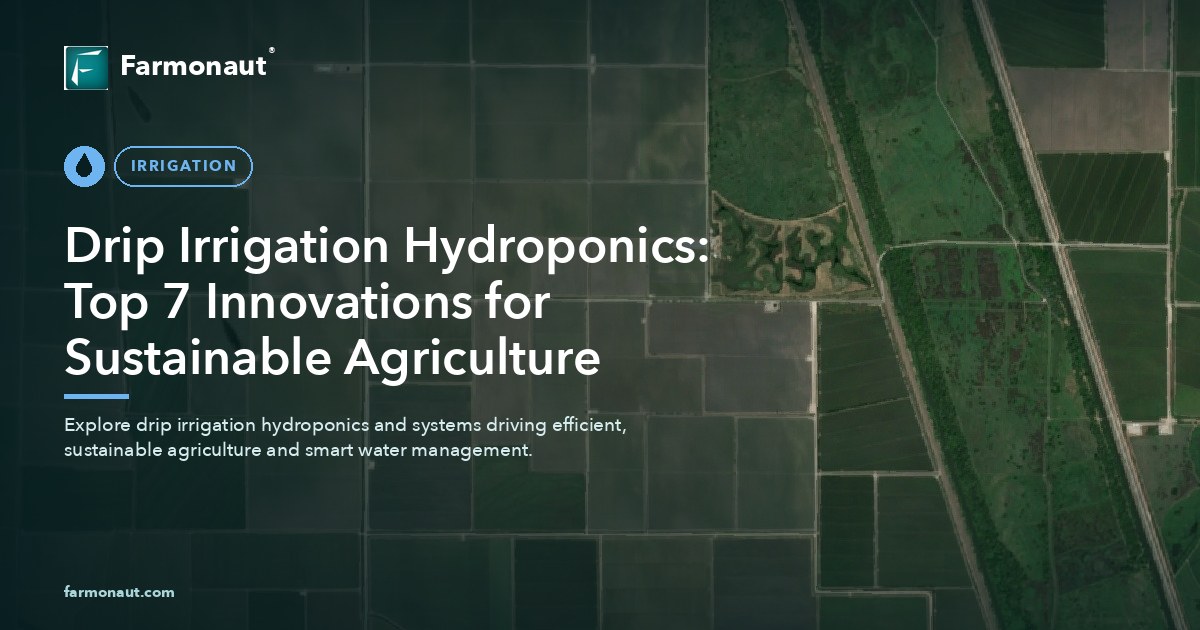 Drip Irrigation Hydroponics: Top 7 Innovations For Sustainable Agriculture
