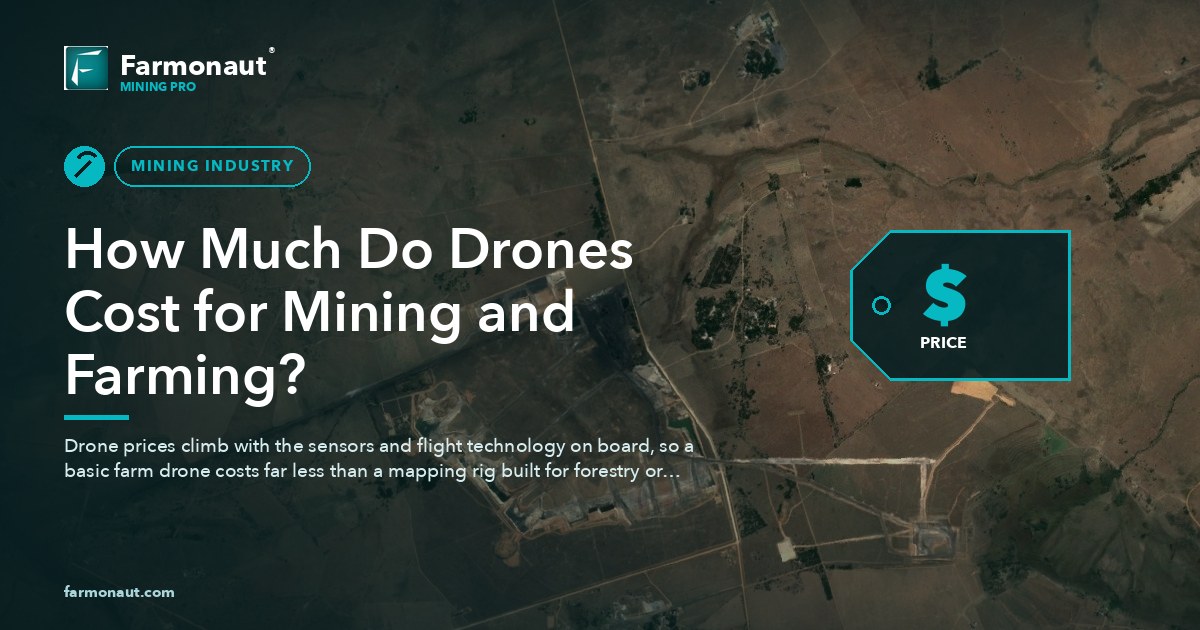 How Much Do Drones Cost For Mining And Farming?