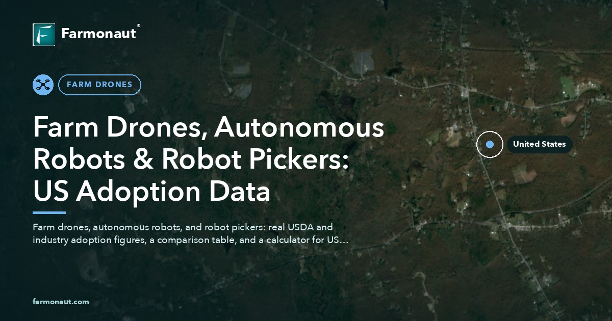 Farm Drones, Autonomous Robots &Amp; Robot Pickers: Us Adoption Data