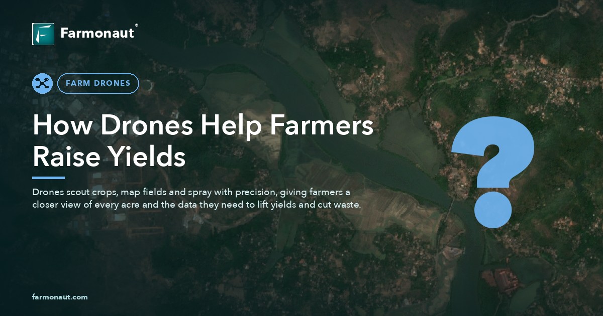 How Drones Help Farmers Raise Yields