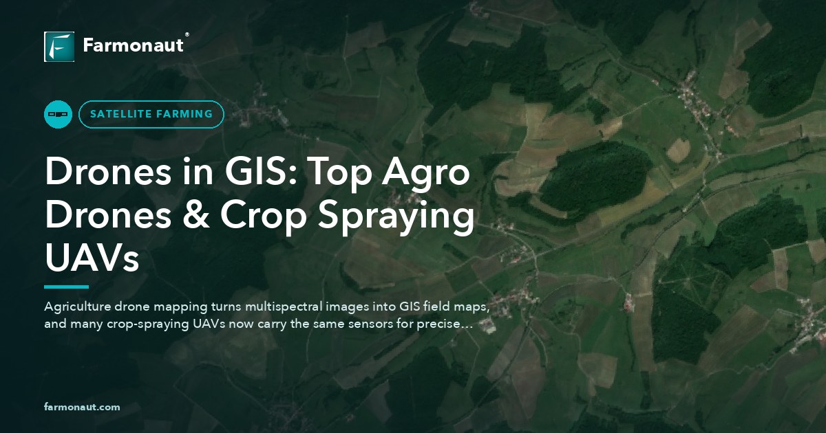 Drones In Gis: Top Agro Drones &Amp; Crop Spraying Uavs