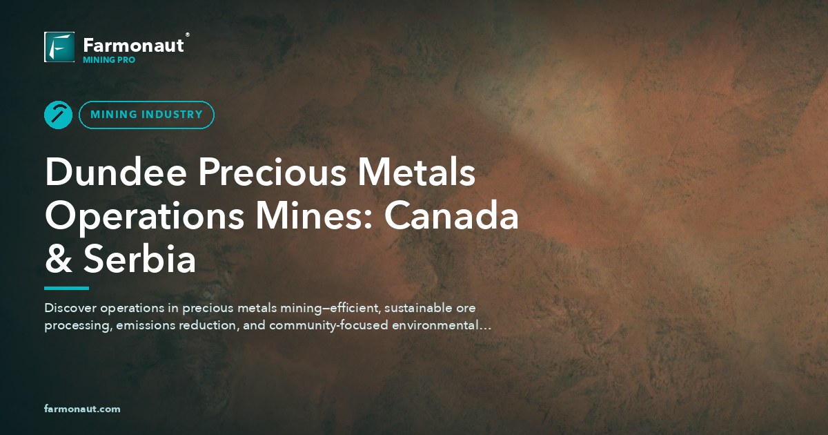 Dundee Precious Metals Operations Mines: Canada &Amp; Serbia