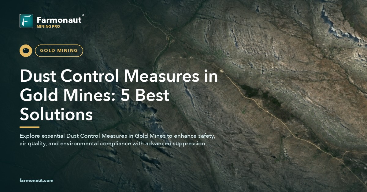 Dust Control Measures In Gold Mines: 5 Best Solutions 5 Dust Control Measures In Gold Mines: 5 Best Solutions