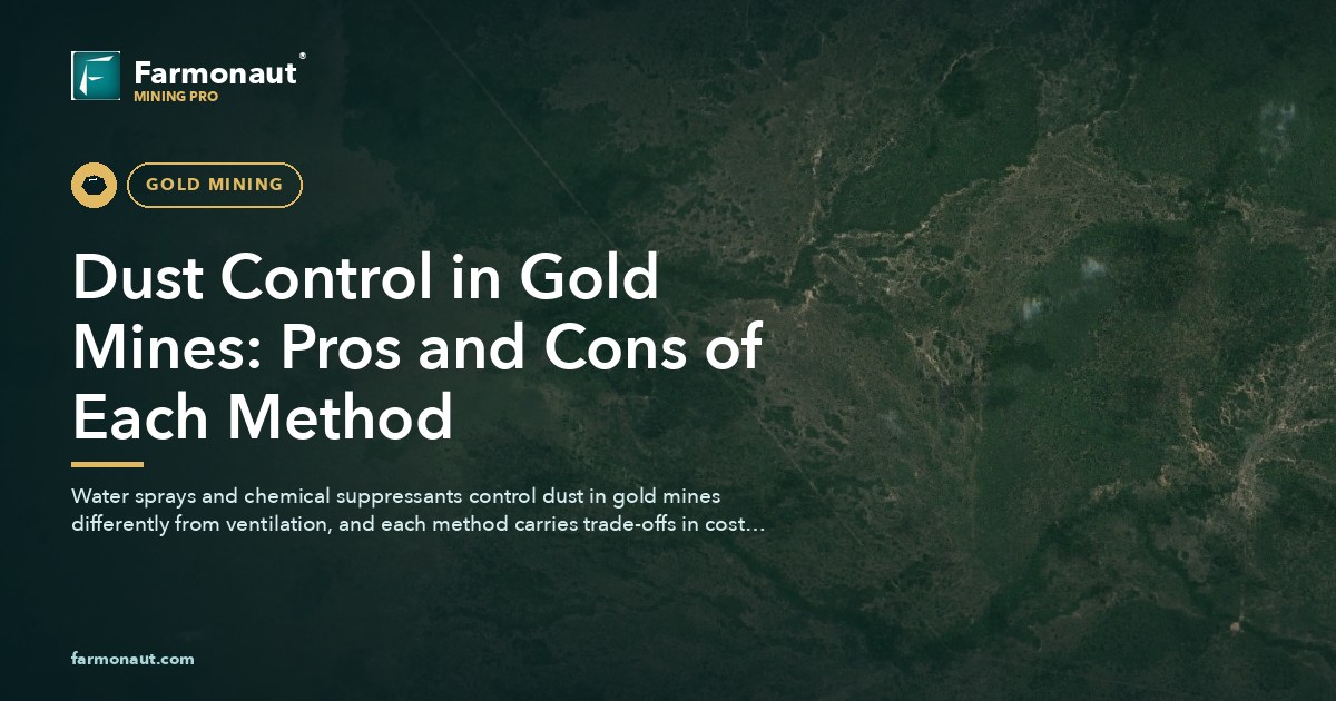 Dust Control Measures In Gold Mines: Pros &Amp; Cons 77 Dust Control In Gold Mines: Pros And Cons Of Each Method