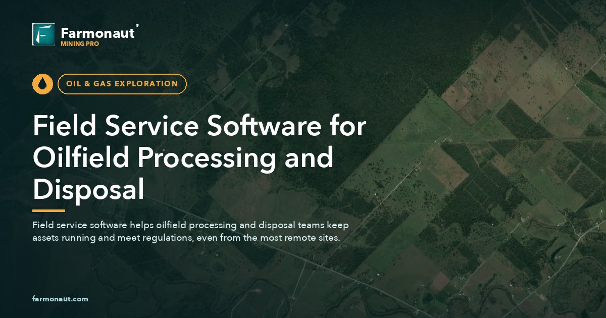 Field Service Software For Oilfield Processing And Disposal
