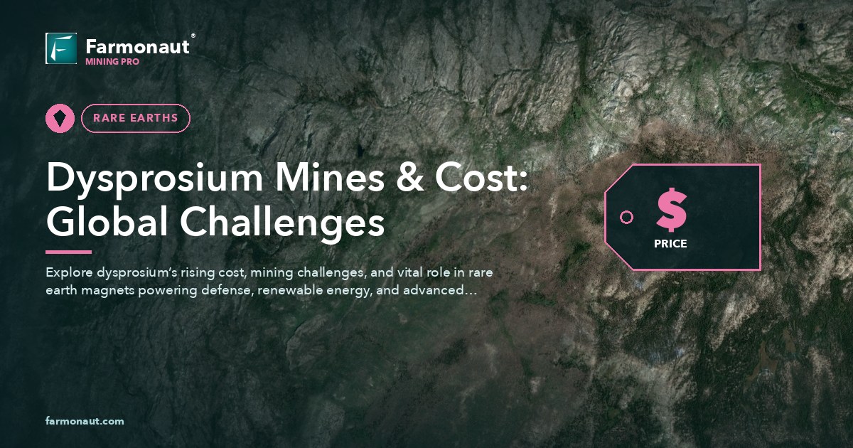 Dysprosium Mines &Amp; Cost: Global Challenges