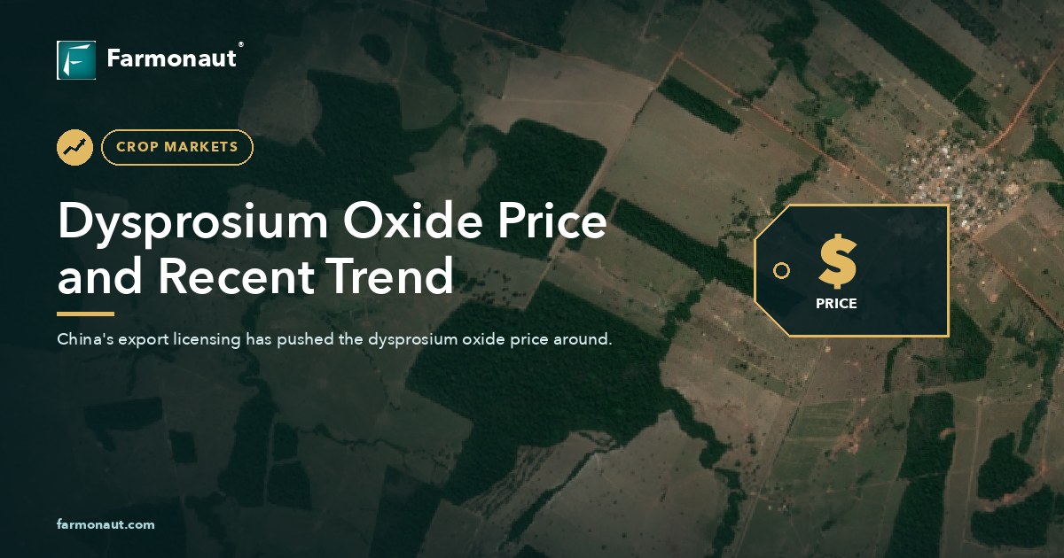Dysprosium Oxide Price And Recent Trend