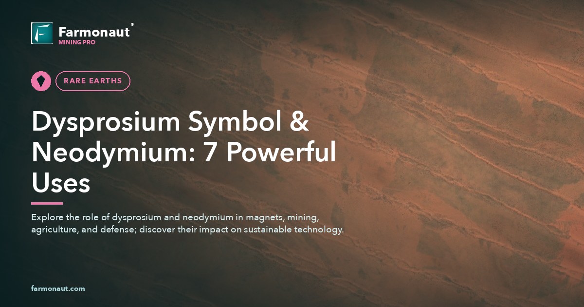 Dysprosium Symbol &Amp; Neodymium: 7 Powerful Uses