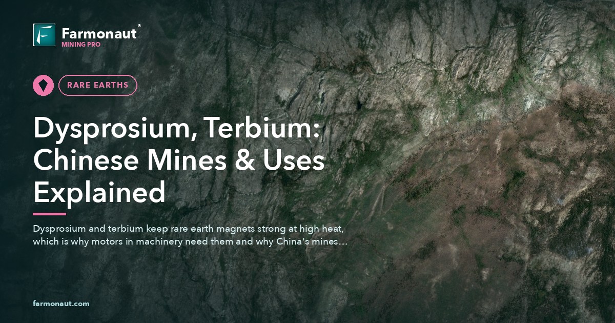 Dysprosium, Terbium: Chinese Mines &Amp; Uses Explained