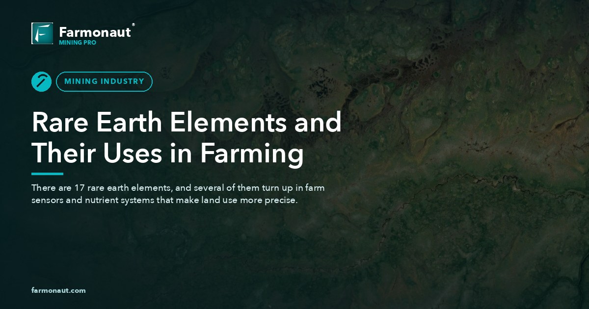 Rare Earth Elements And Their Uses In Farming