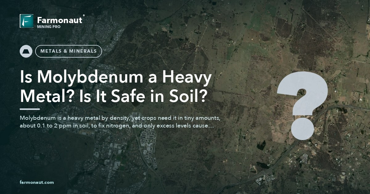 Is Molybdenum A Heavy Metal? Is It Safe In Soil?