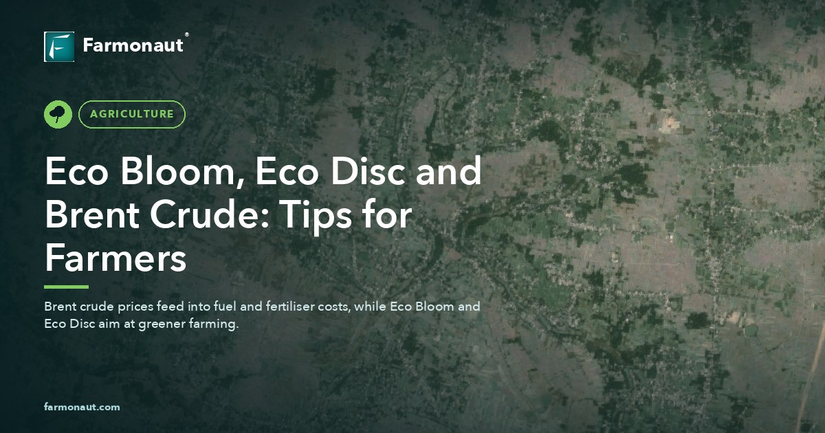 Eco Bloom, Eco Disc And Brent Crude: Tips For Farmers