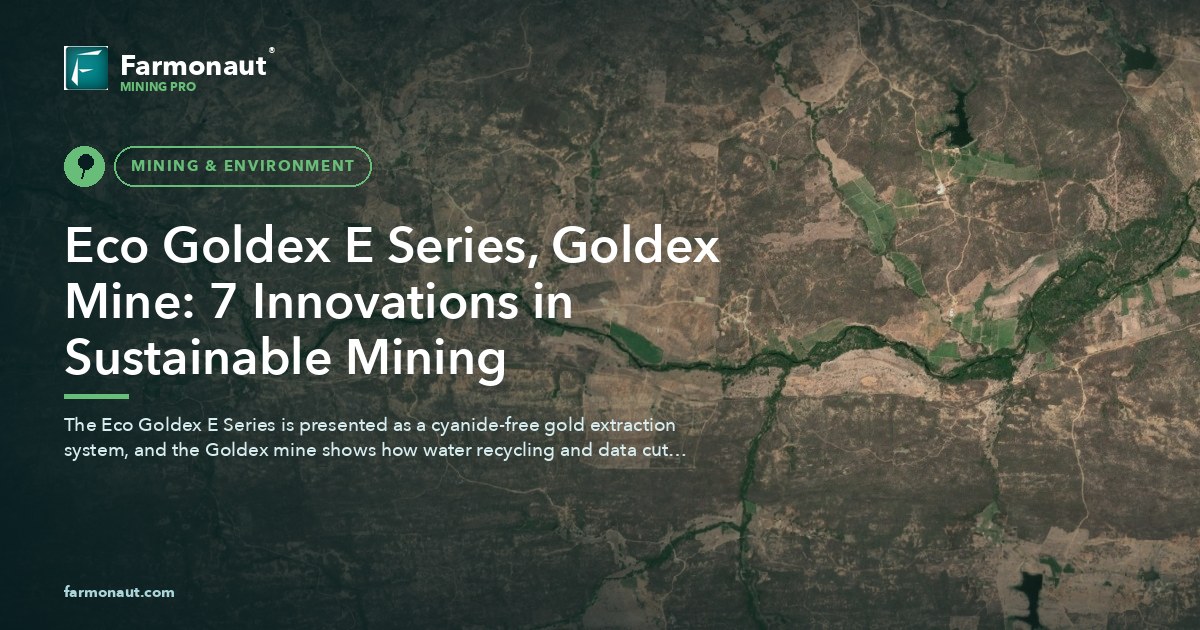 Eco Goldex E Series, Goldex Mine: 7 Innovations In Sustainable Mining