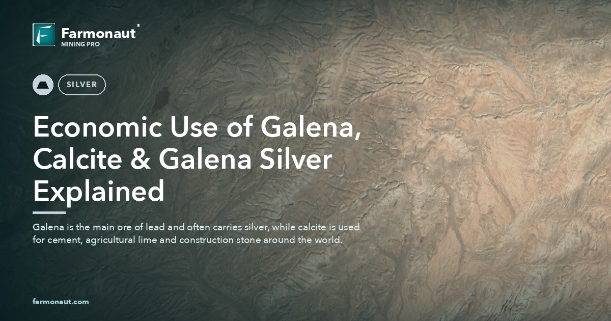 Economic Use Of Galena, Calcite &Amp; Galena Silver Explained
