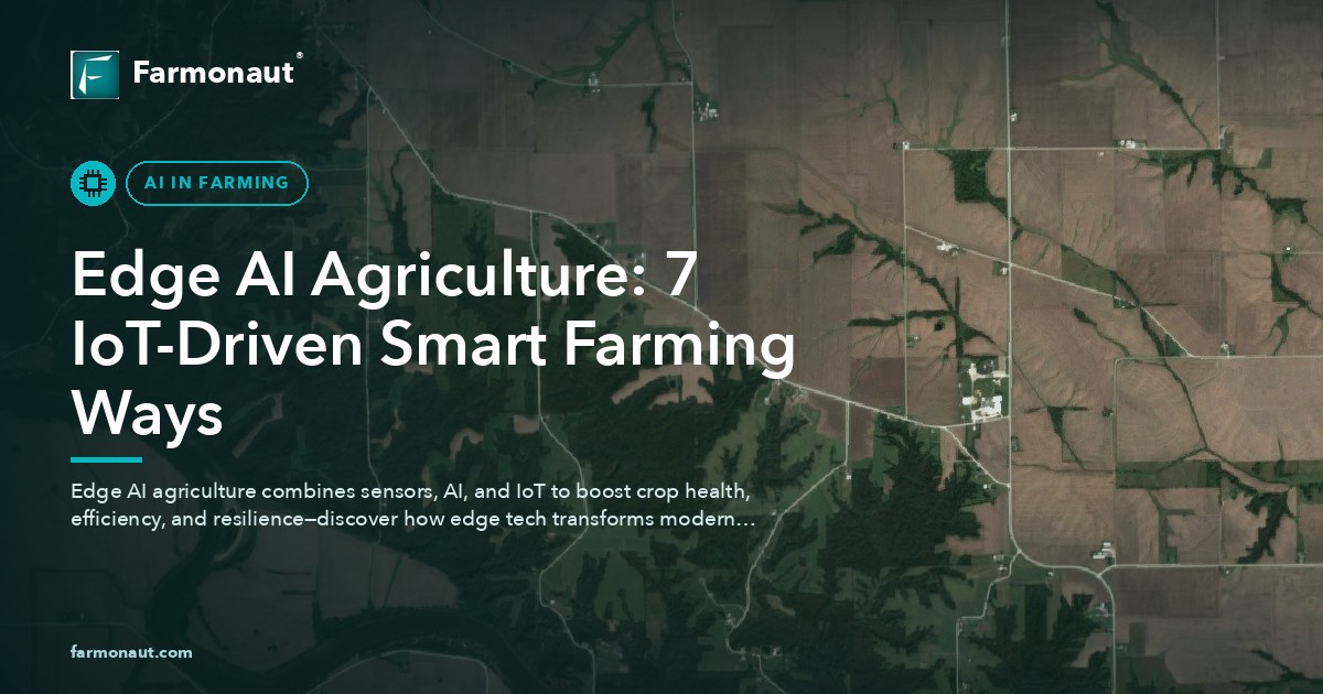 Edge Ai Agriculture: 7 Iot-Driven Smart Farming Ways