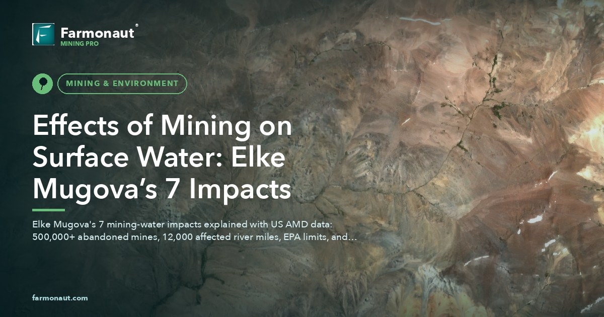 Effects Of Mining On Surface Water: Elke Mugova’s 7 Impacts
