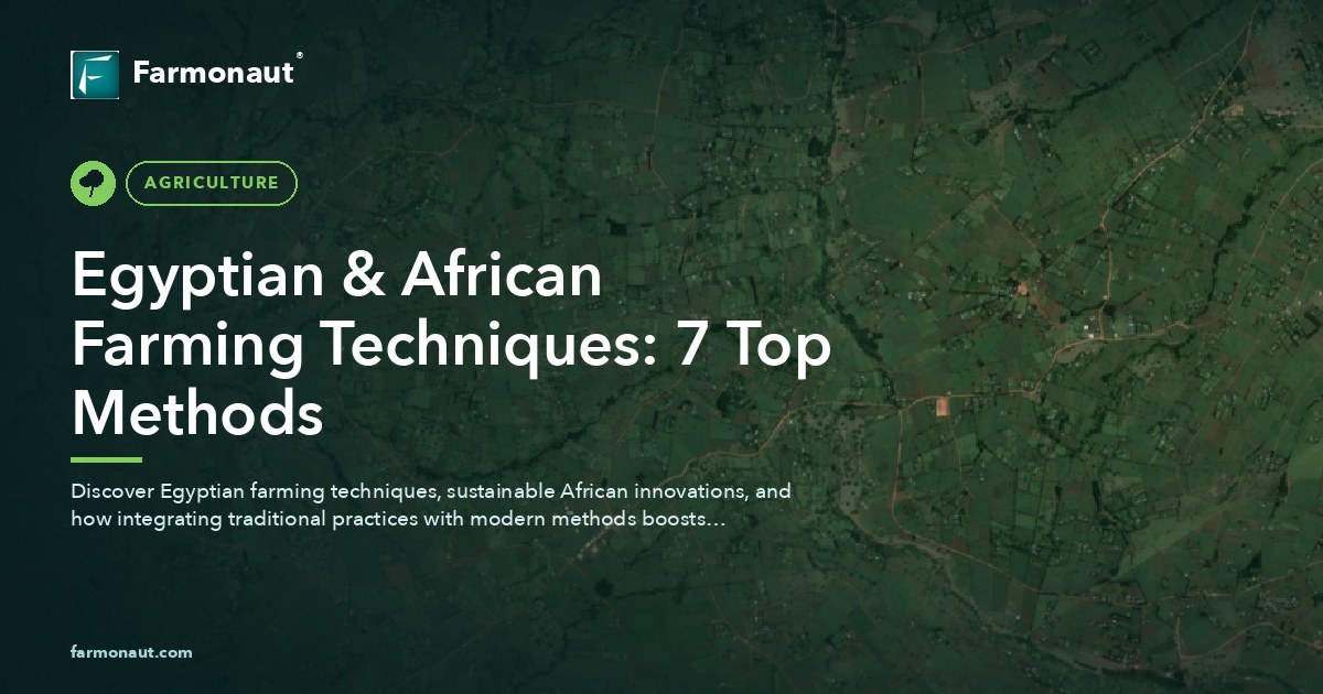 Egyptian &Amp; African Farming Techniques: 7 Top Methods