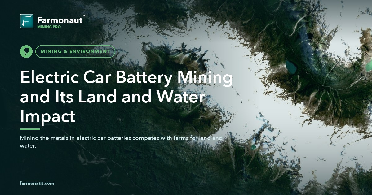 Electric Car Battery Mining And Its Land And Water Impact